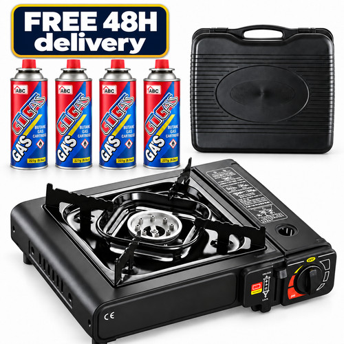 Portable camping gas stove - gas,