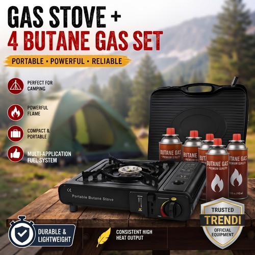 Portable camping gas - portable,