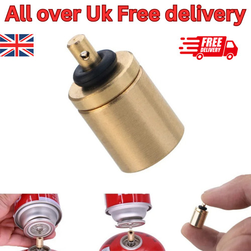 Gas refill adapter stove - gas,