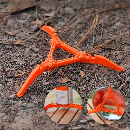 Camping gas canister - gas, stand
