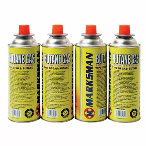 Butane gas bottles - 4x,