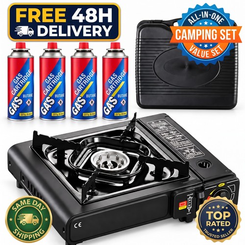 Portable camping gas stove - portable,
