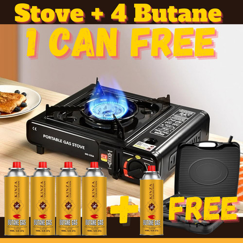 Butane gas bottles - +, 1