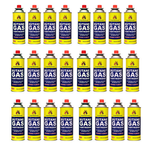 Butane gas bottles - 24,