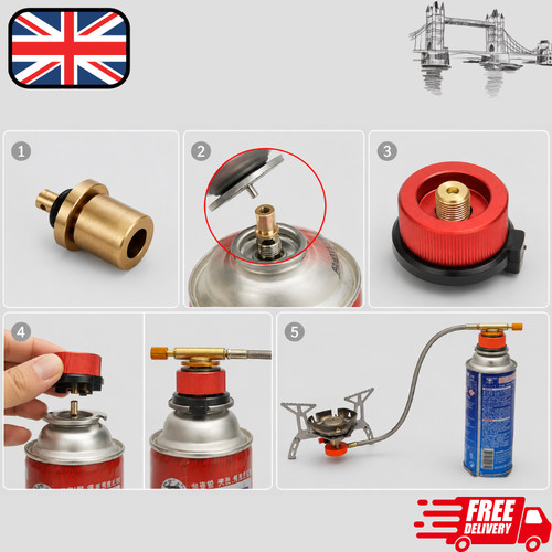 Camping stove butane gas - stove,