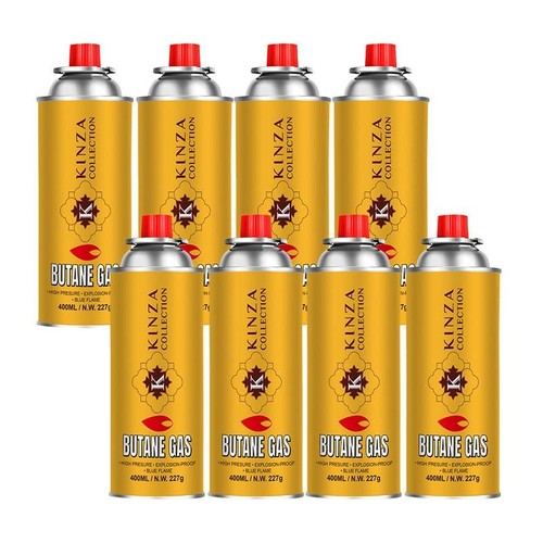 Butane gas bottles - 8x,